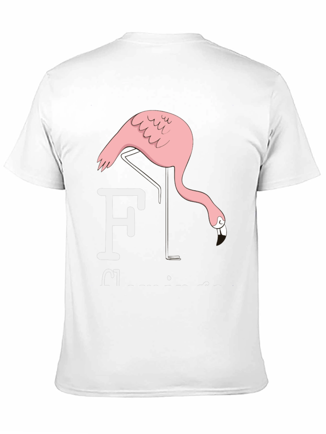 Funny Flamingo T-Shirt - Quirky Graphic Tee