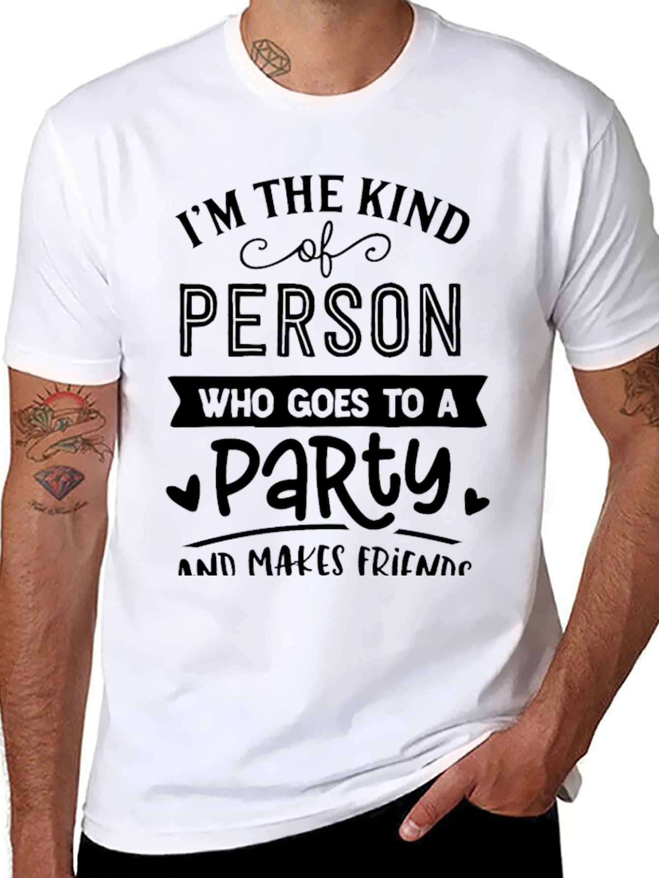 Funny Party Lover T-Shirt