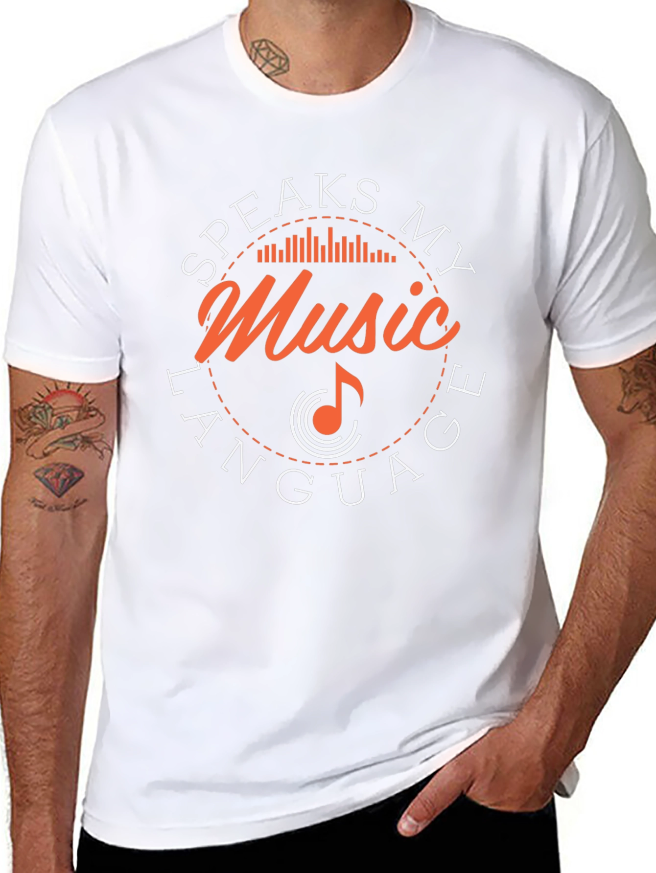 Music Speaks My Language T-Shirt