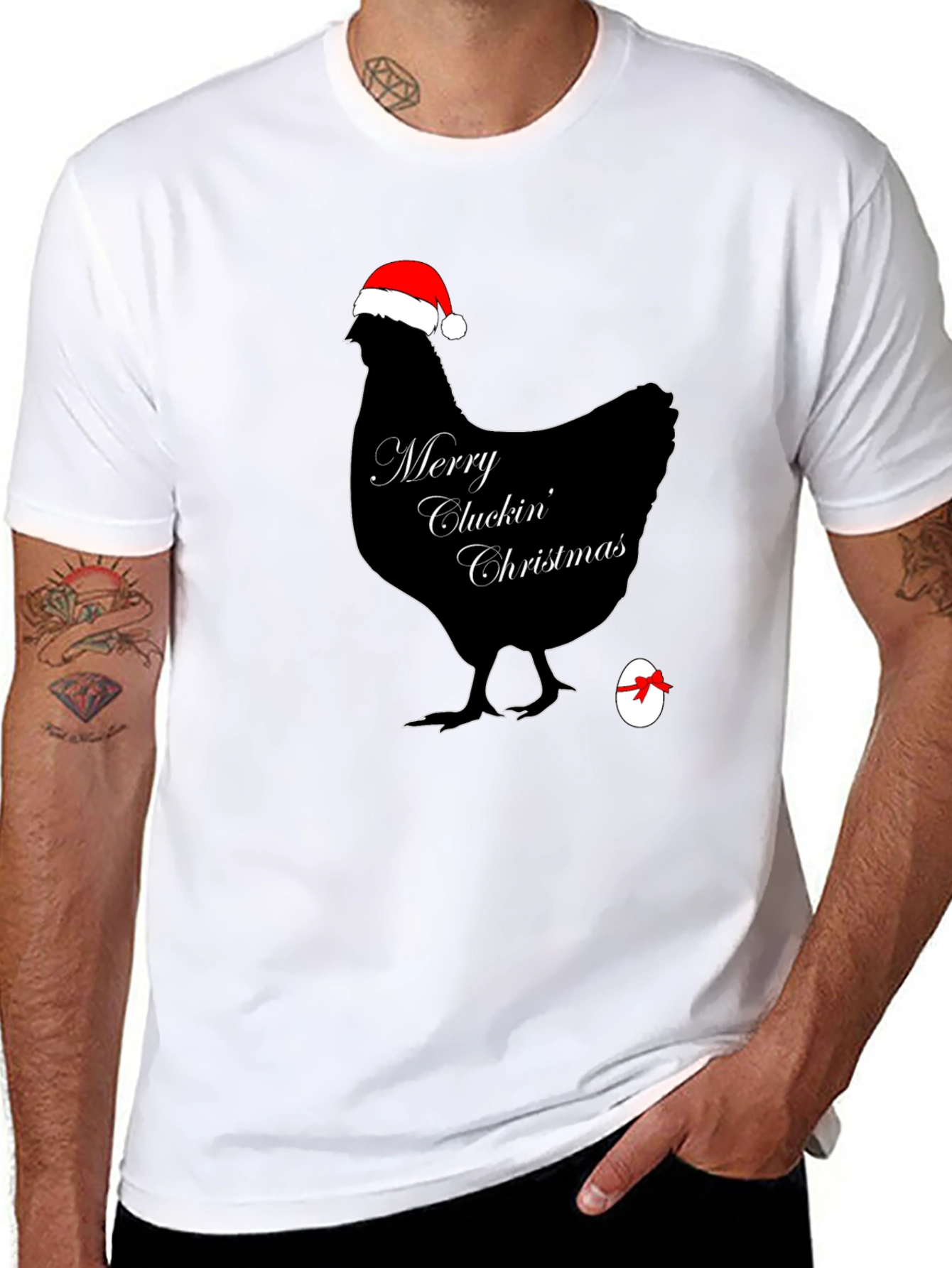 Merry Cluckin Christmas T-Shirt