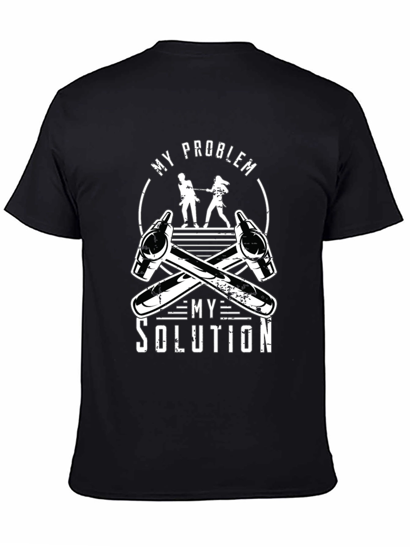 My Problem My Solution T-Shirt - Black