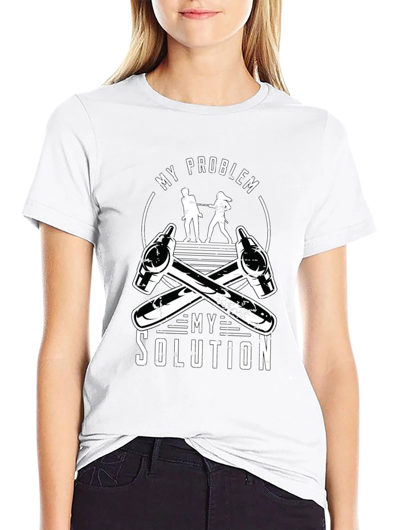 My Problem My Solution T-Shirt - Black