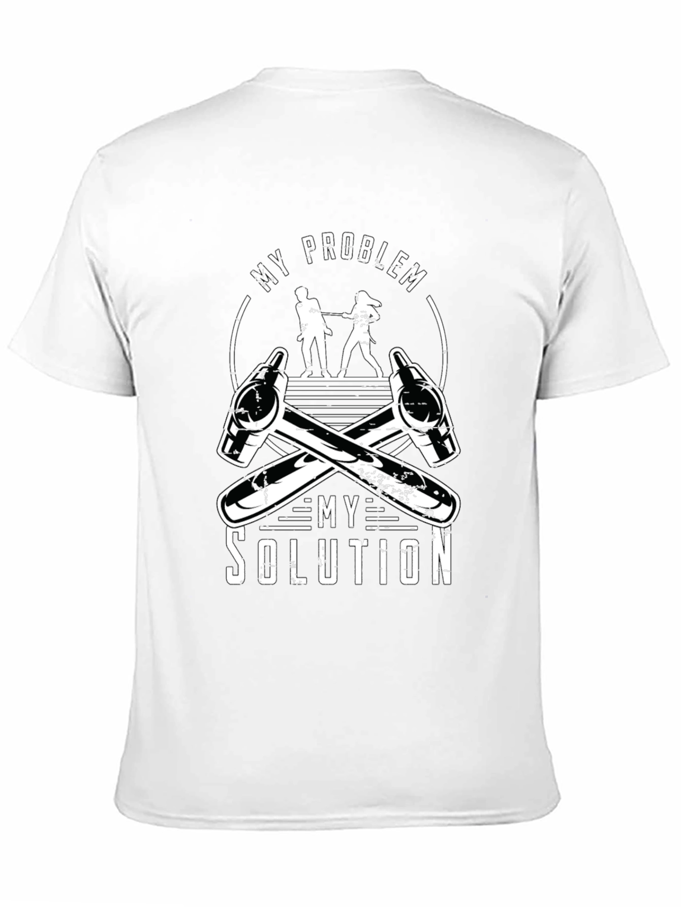 My Problem My Solution T-Shirt - Black