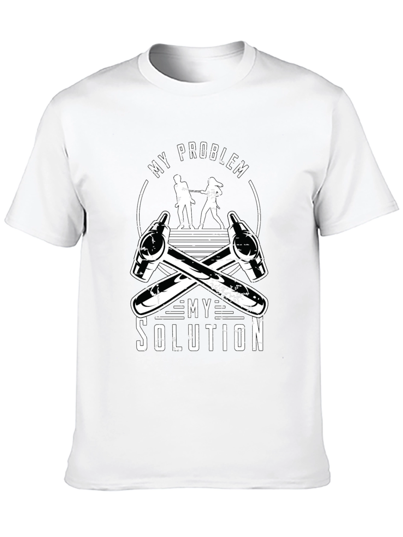 My Problem My Solution T-Shirt - Black
