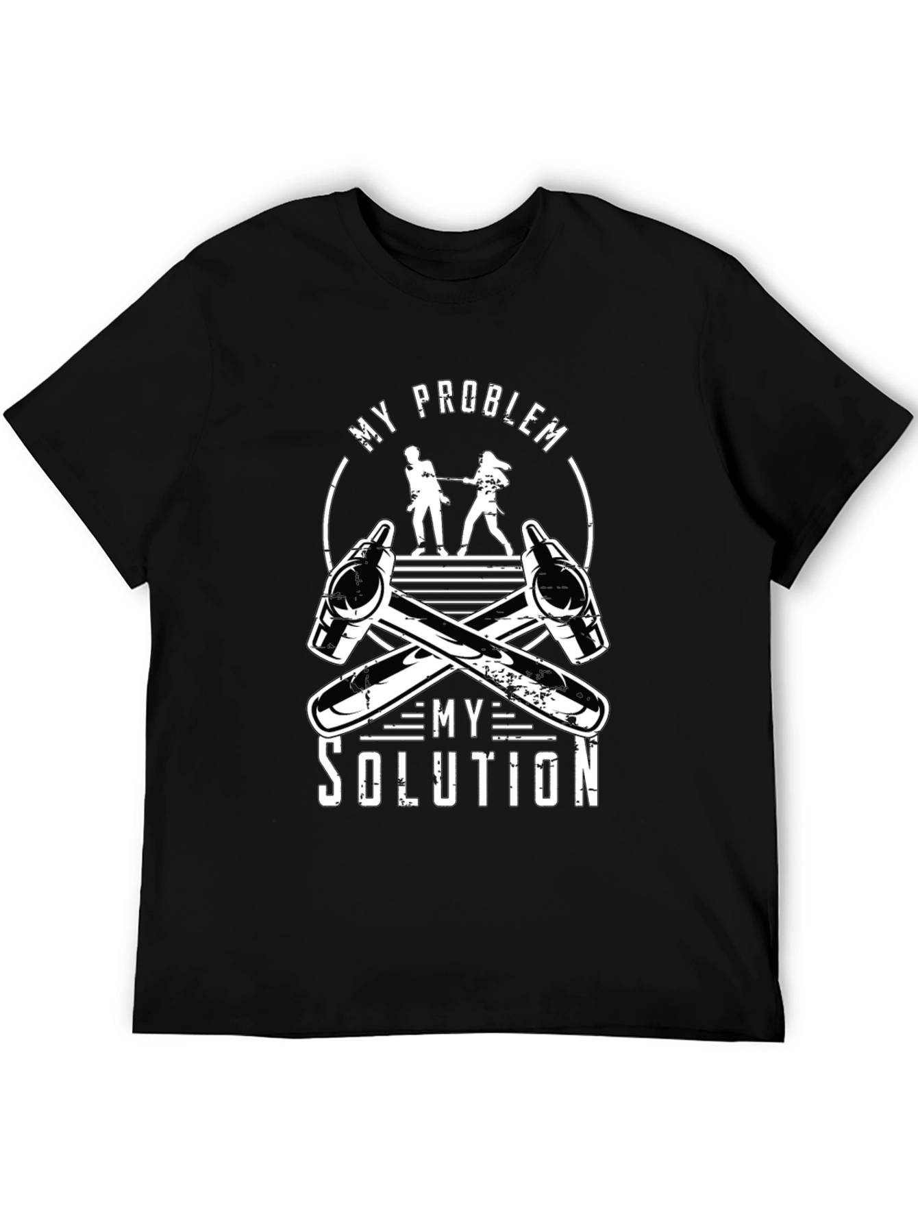My Problem My Solution T-Shirt - Black