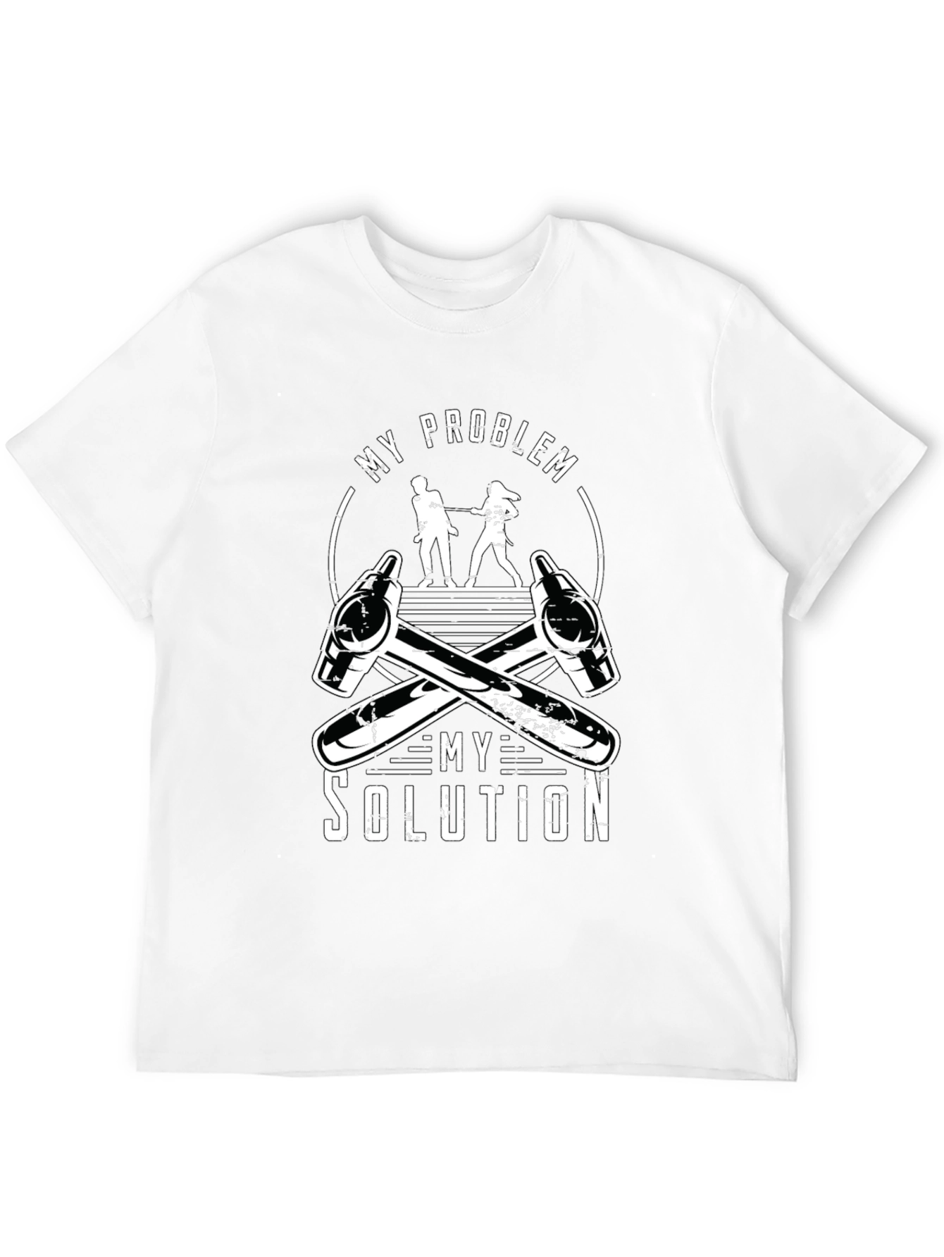 My Problem My Solution T-Shirt - Black