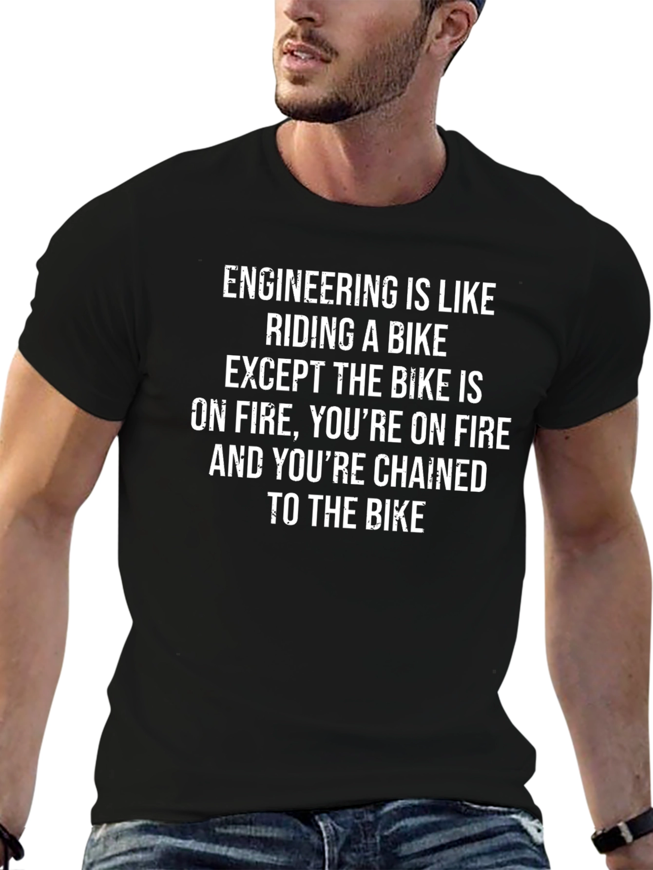 Engineering Is Like Riding A Bike T-Shirt