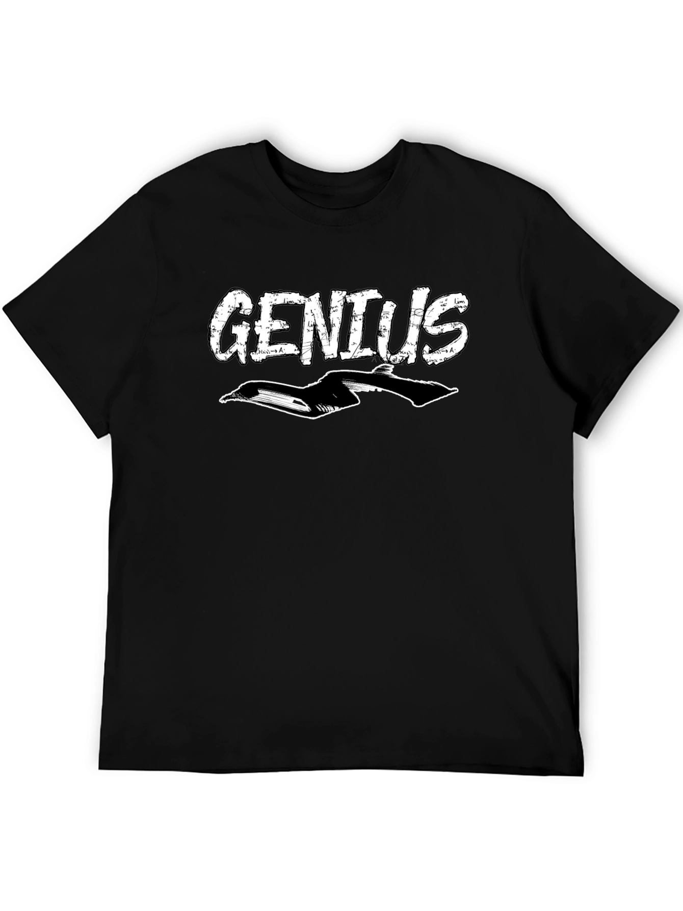 Genius Graphic T-Shirt - Cool Black Tee