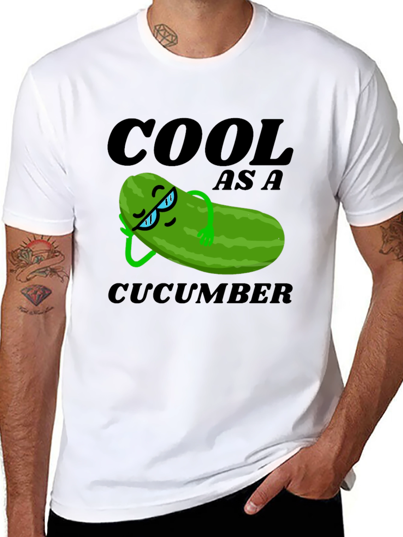 Cool as a Cucumber Graphic T-Shirt - Relaxed Fit