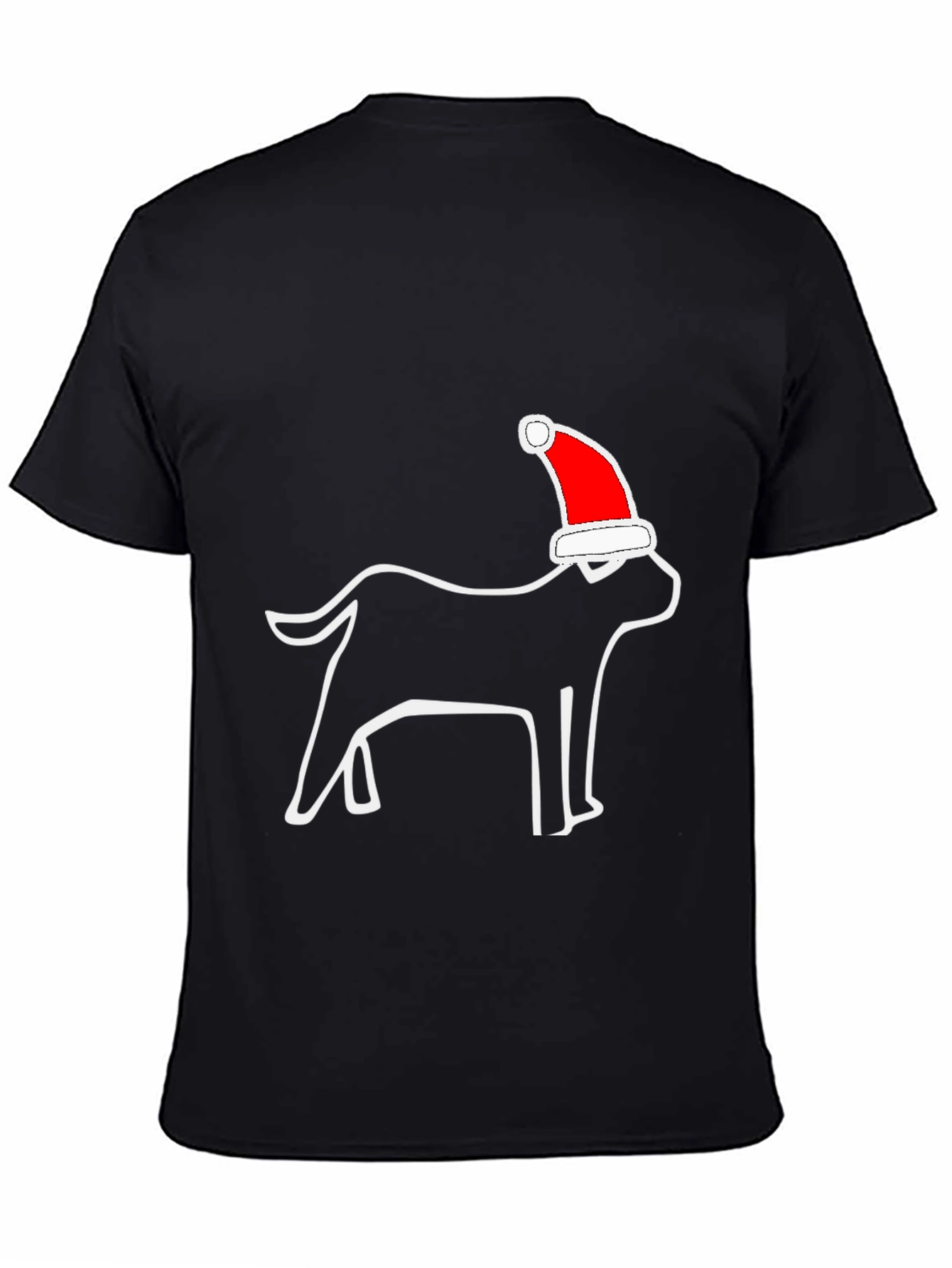 Festive Dog Tee: Holiday Spirit Apparel