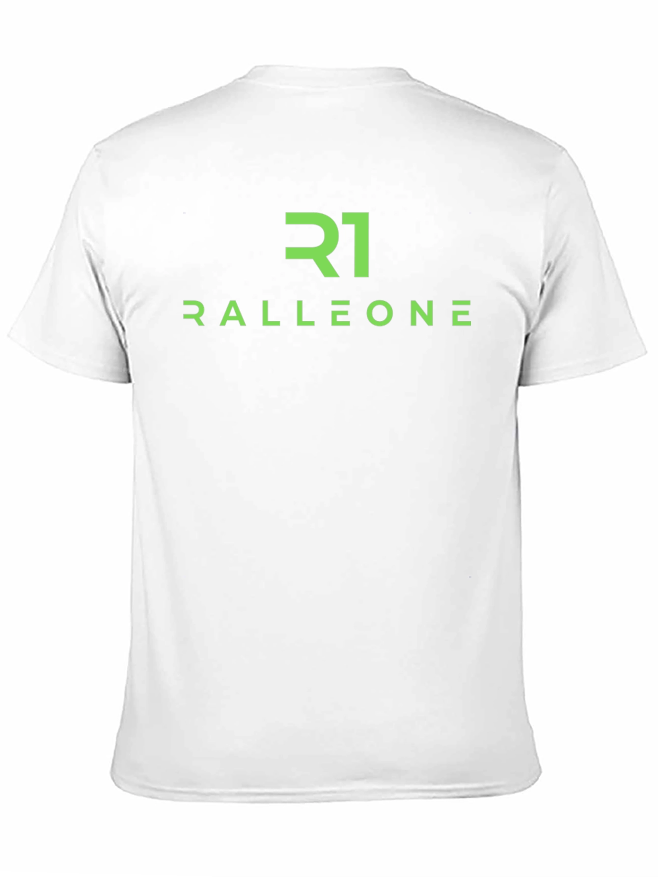 Ralleone Graphic Tee - Black Cotton Blend Casual T-Shirt