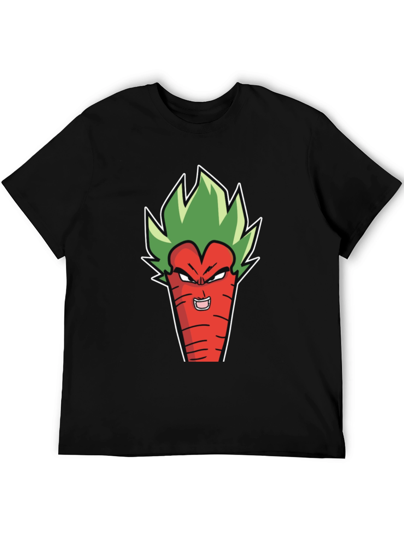Anime Carrot Funny Graphic Tee