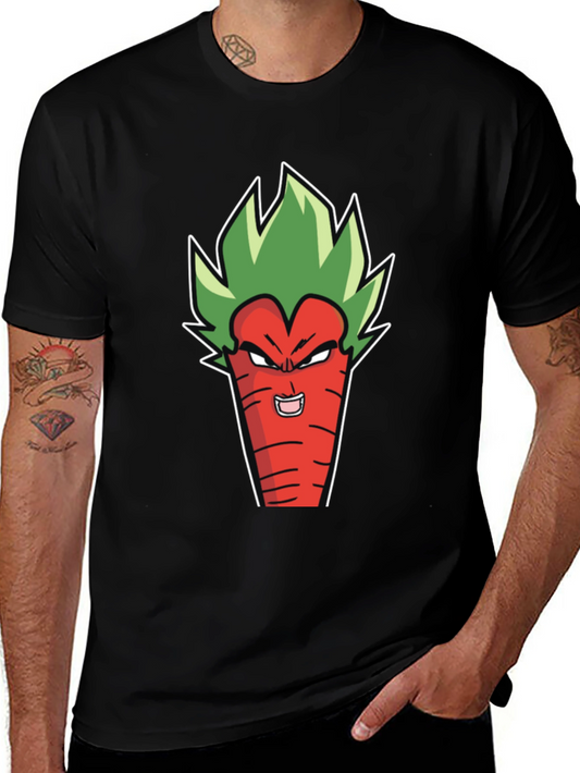 Anime Carrot Funny Graphic Tee