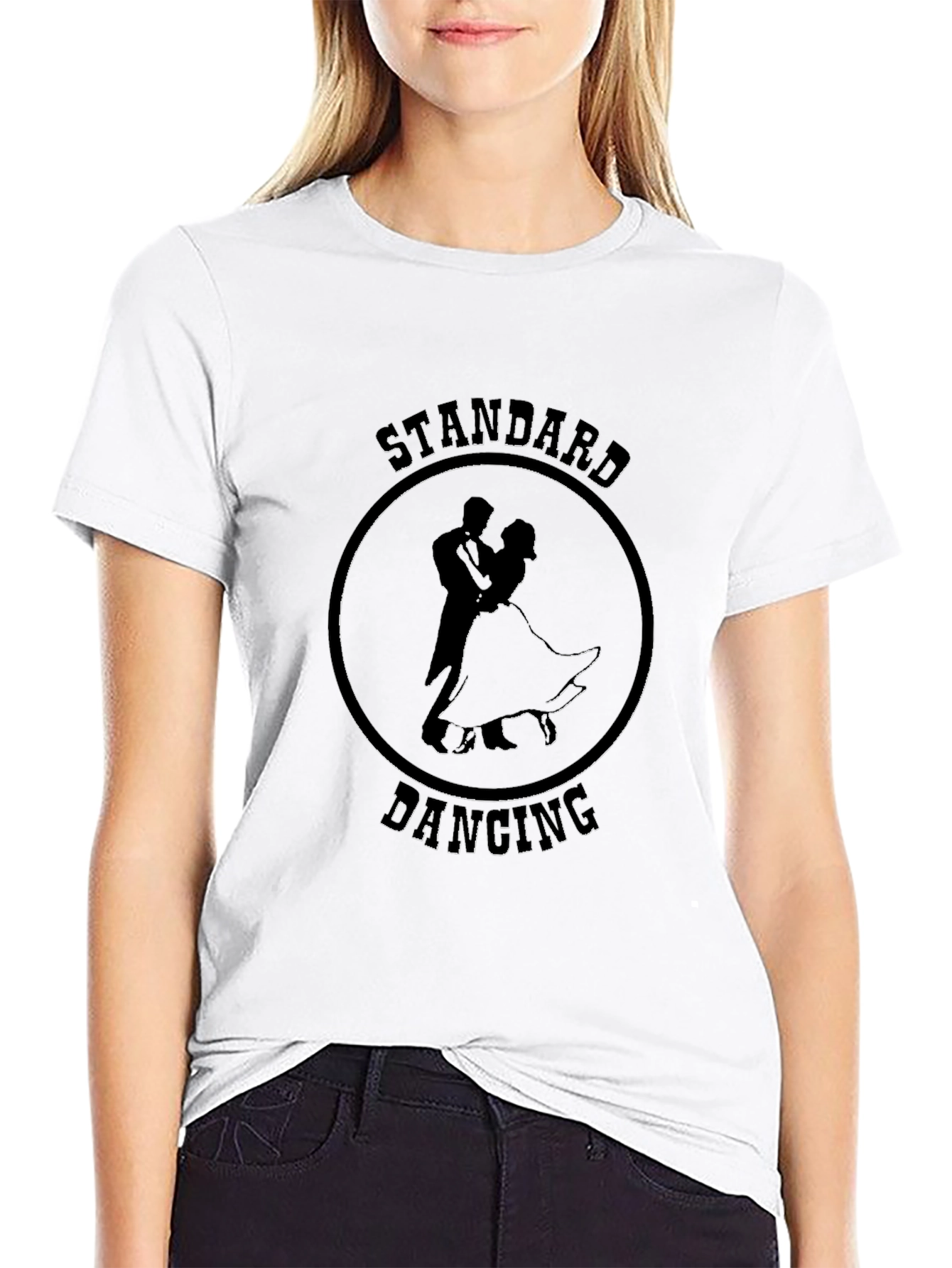 Standard Dancing Graphic Tee - Classic Dance Style