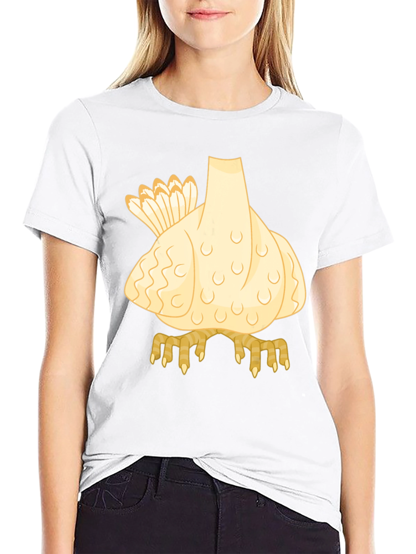 Novelty Chicken Butt T-Shirt
