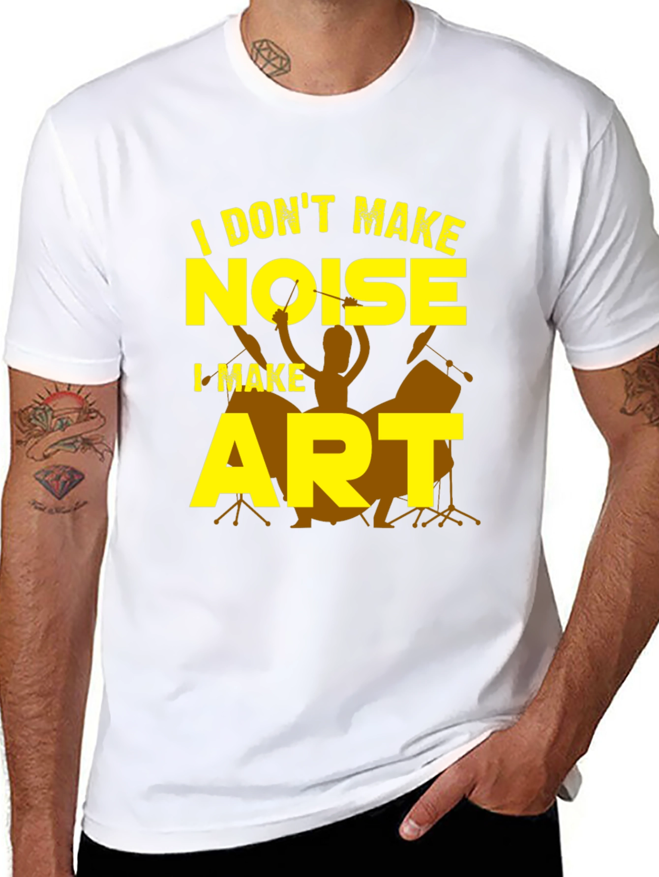 I Dont Make Noise I Make Art T-Shirt