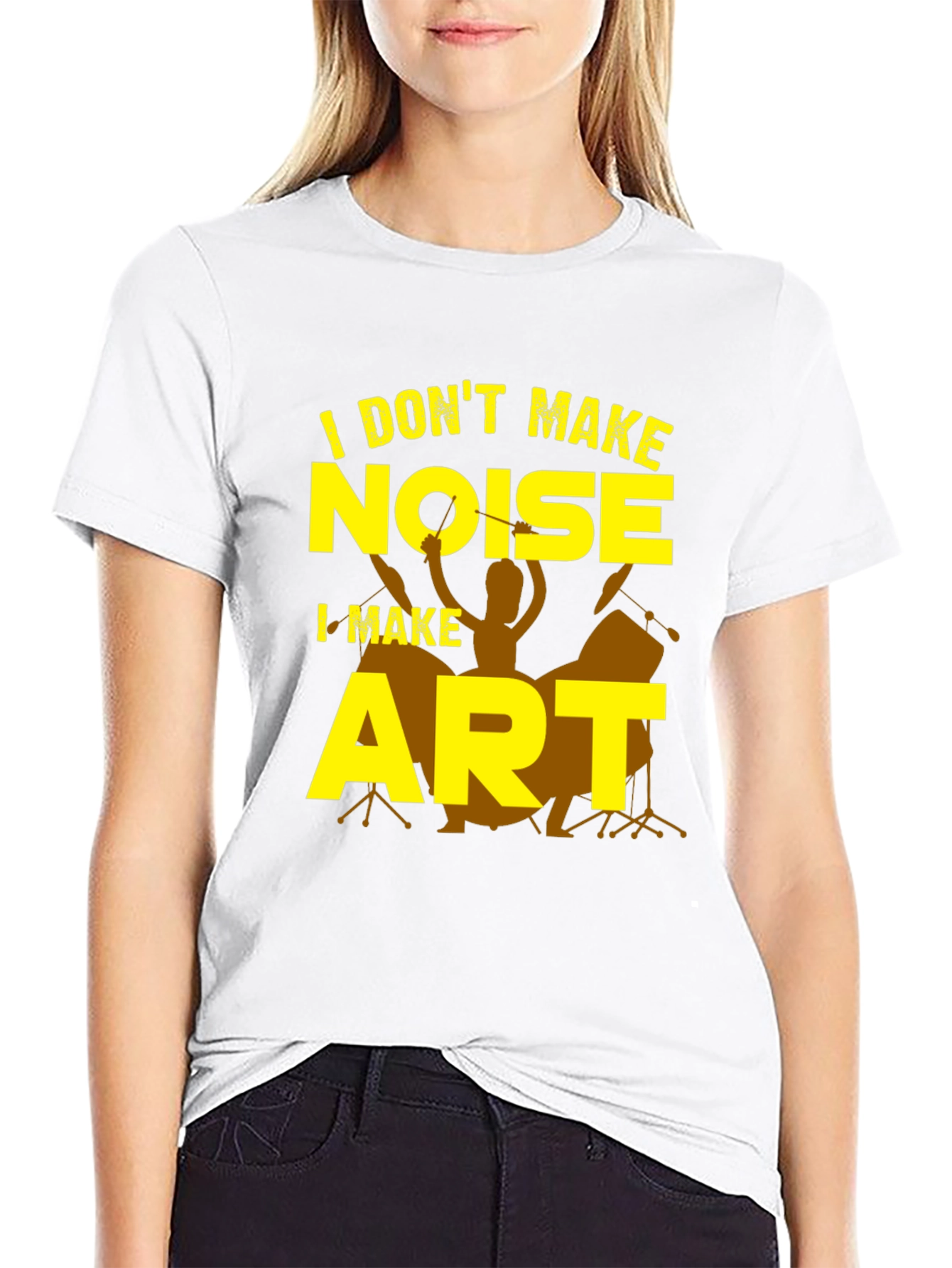 I Dont Make Noise I Make Art T-Shirt