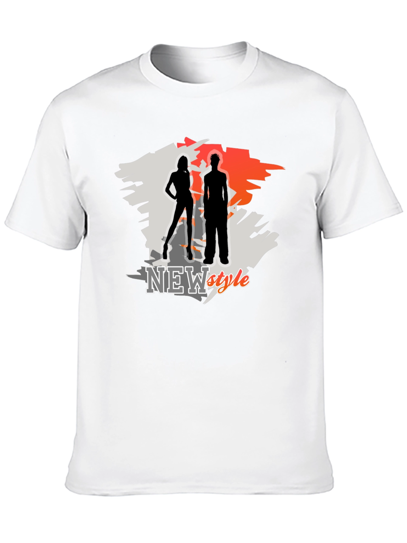 New Style Graphic T-Shirt - Fashion Silhouette