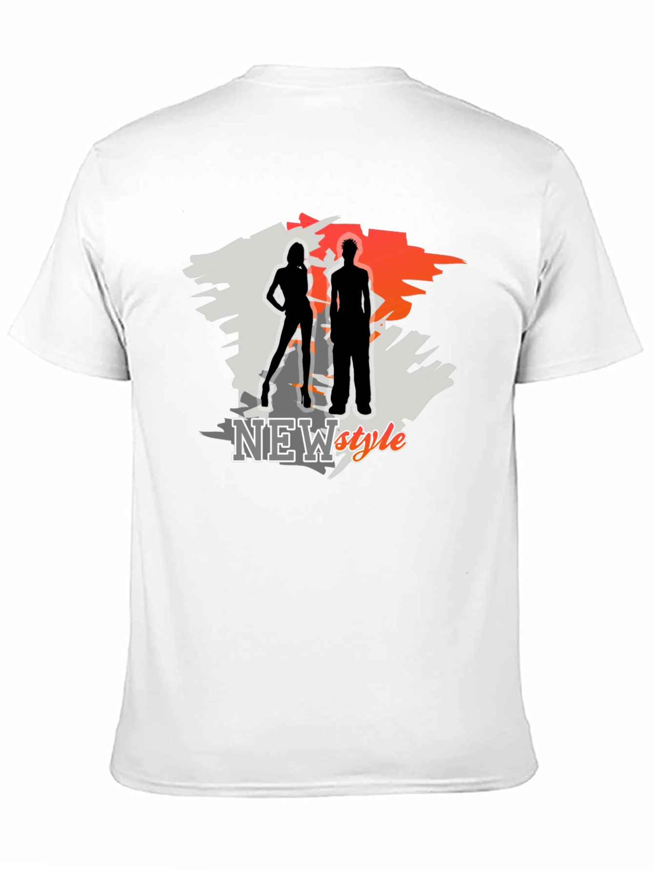 New Style Graphic T-Shirt - Fashion Silhouette