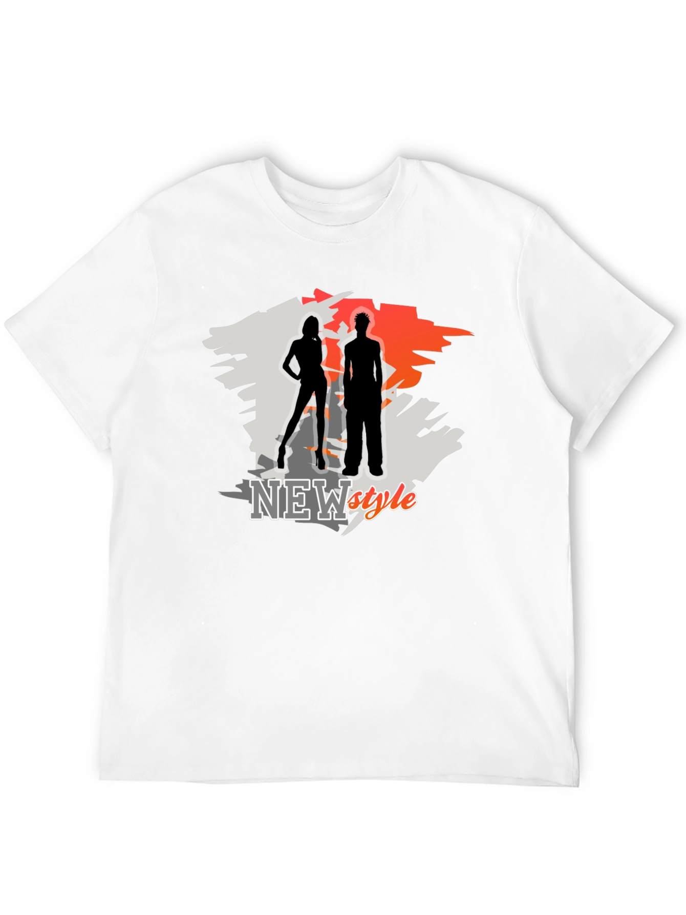 New Style Graphic T-Shirt - Fashion Silhouette