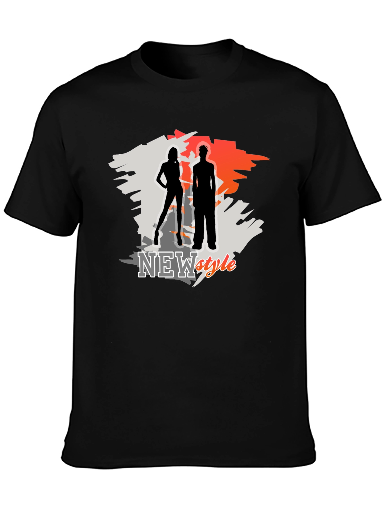 New Style Graphic T-Shirt - Fashion Silhouette