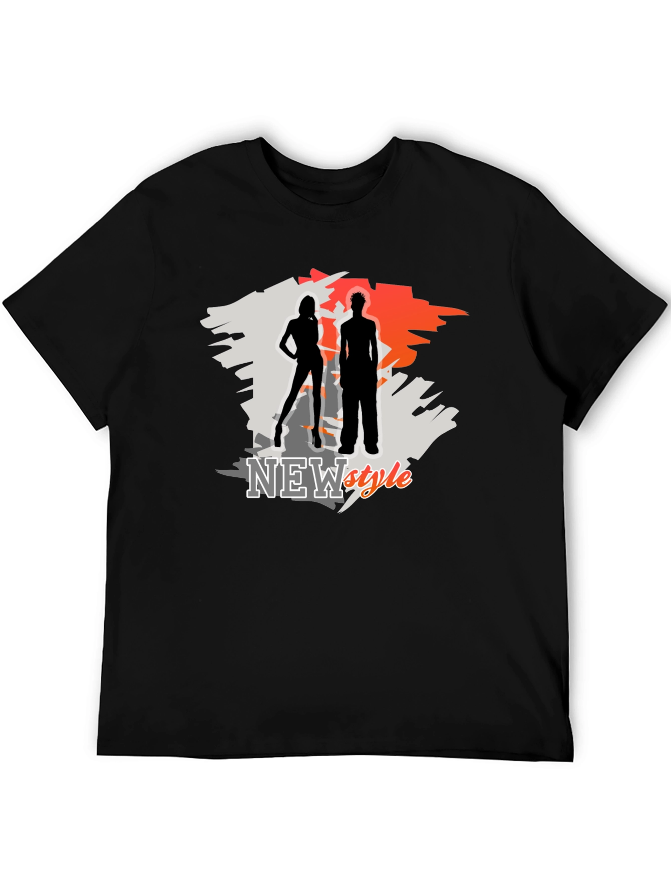 New Style Graphic T-Shirt - Fashion Silhouette
