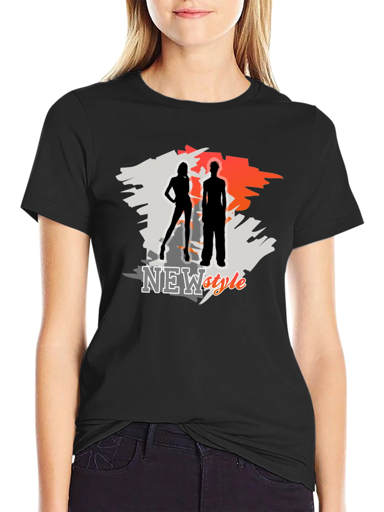 New Style Graphic T-Shirt - Fashion Silhouette