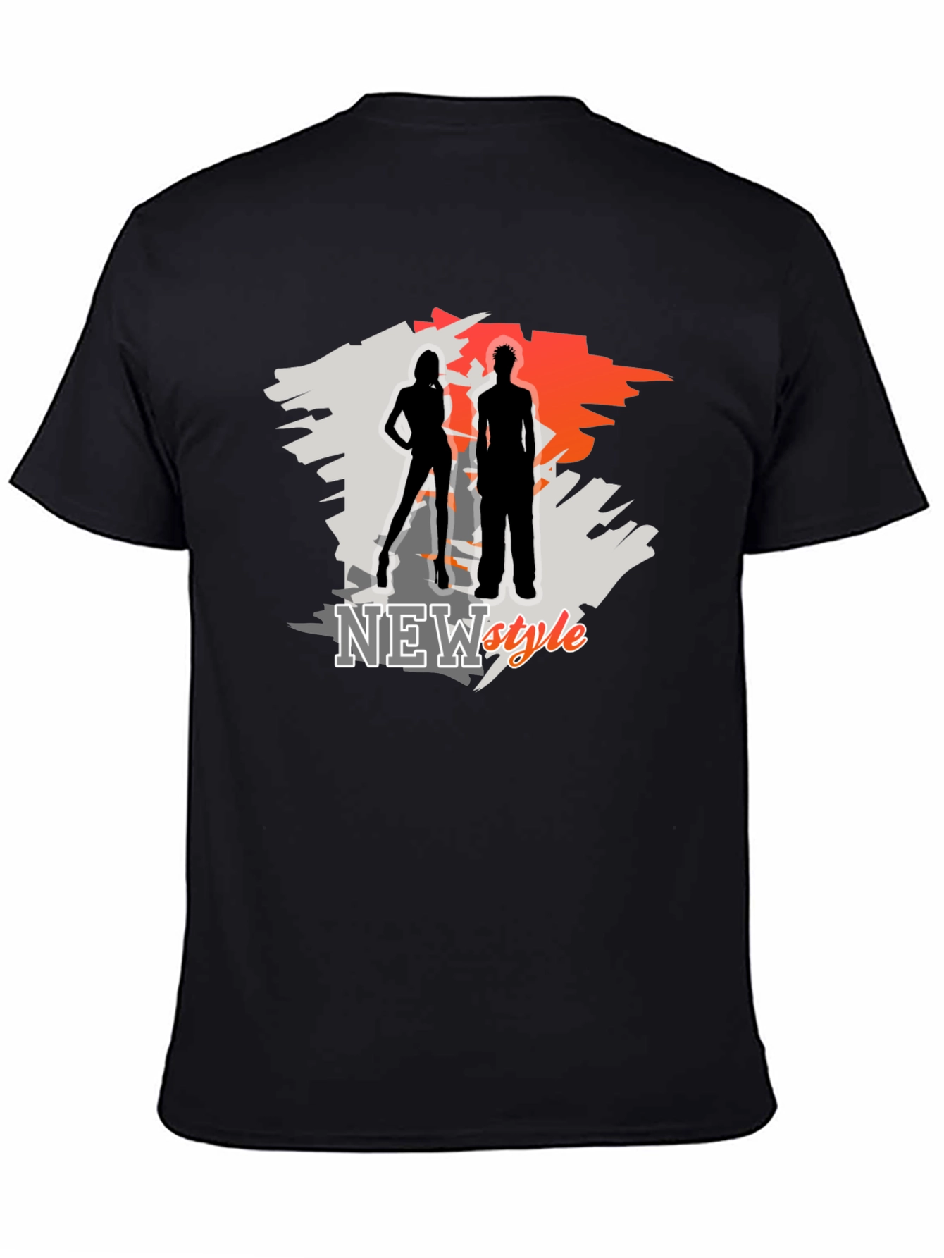 New Style Graphic T-Shirt - Fashion Silhouette