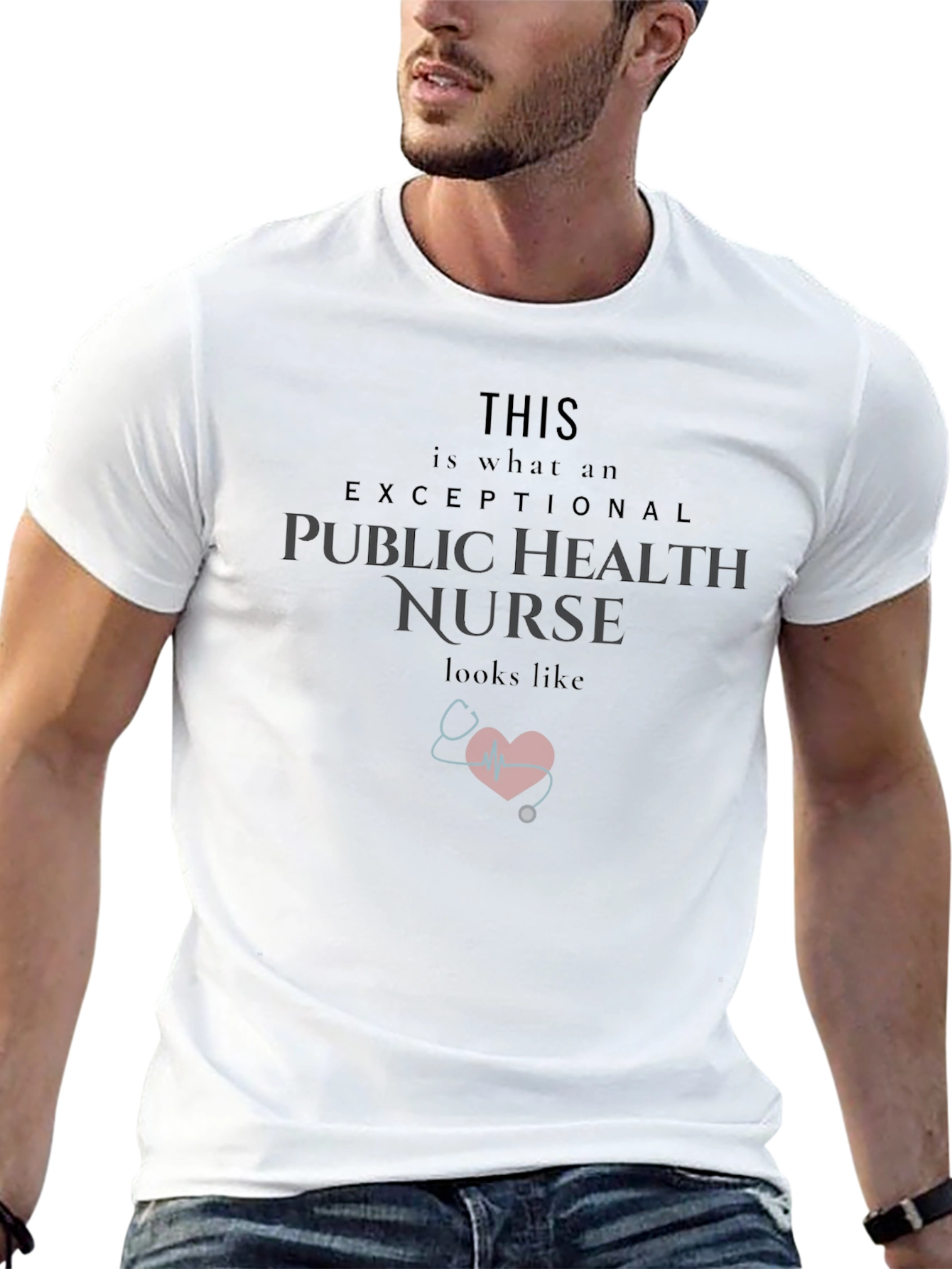Exceptional Public Health Nurse Graphic T-Shirt