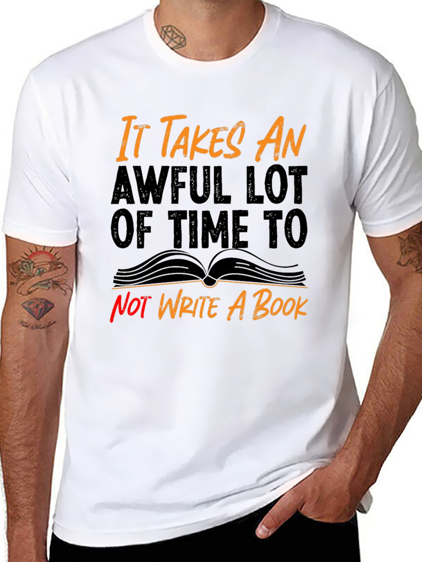 Funny Writers Block T-Shirt