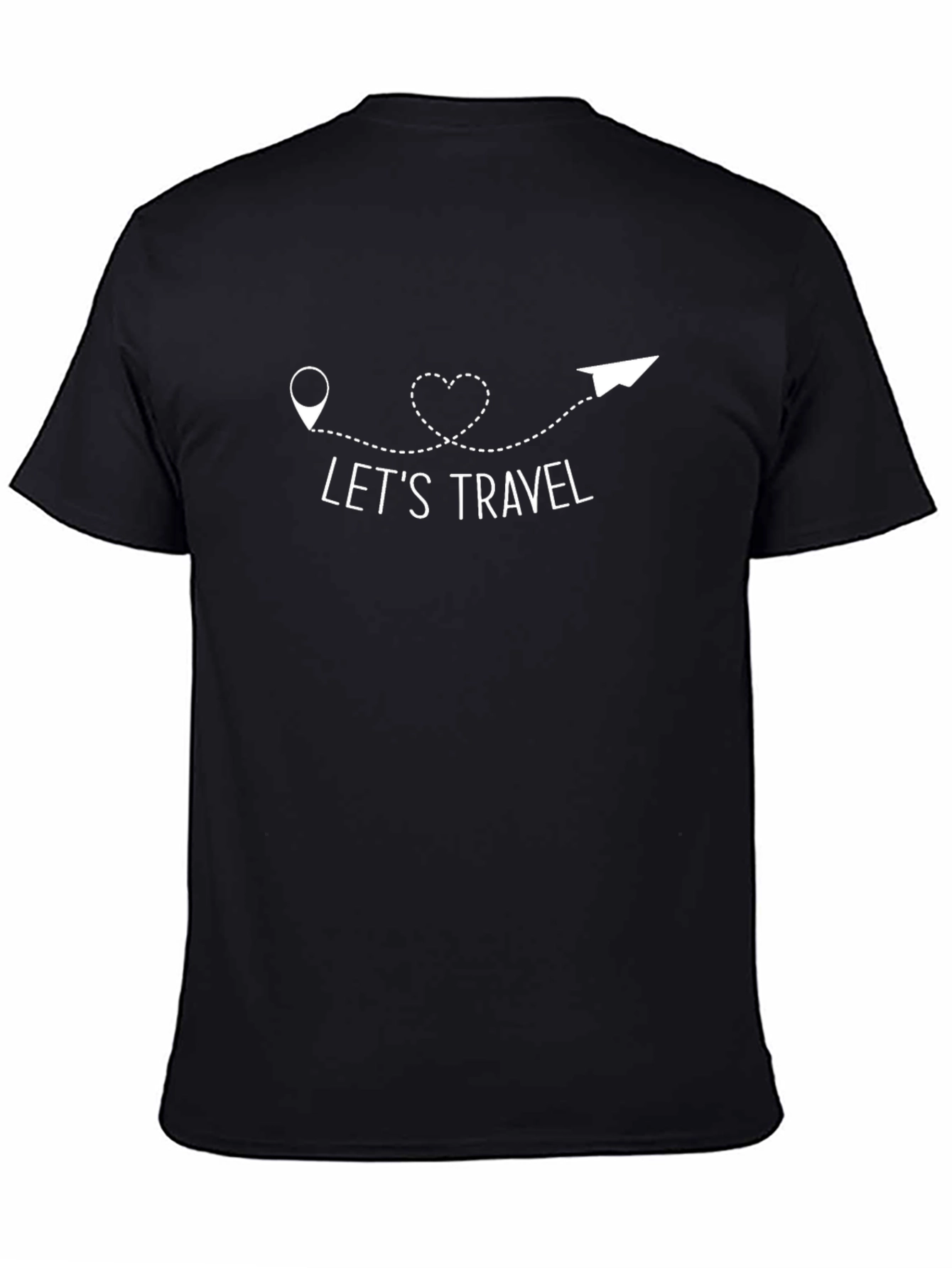 Lets Travel Graphic Tee - Adventure Shirt