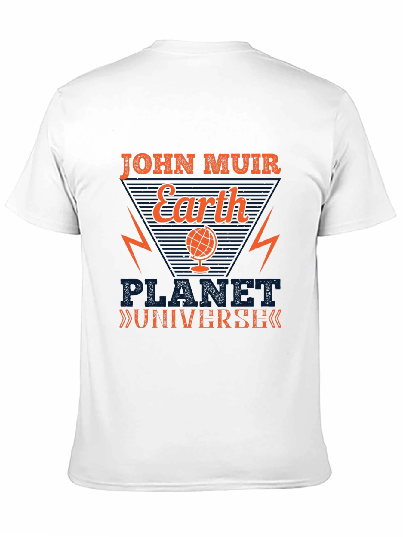John Muir Earth Planet Universe Graphic Tee