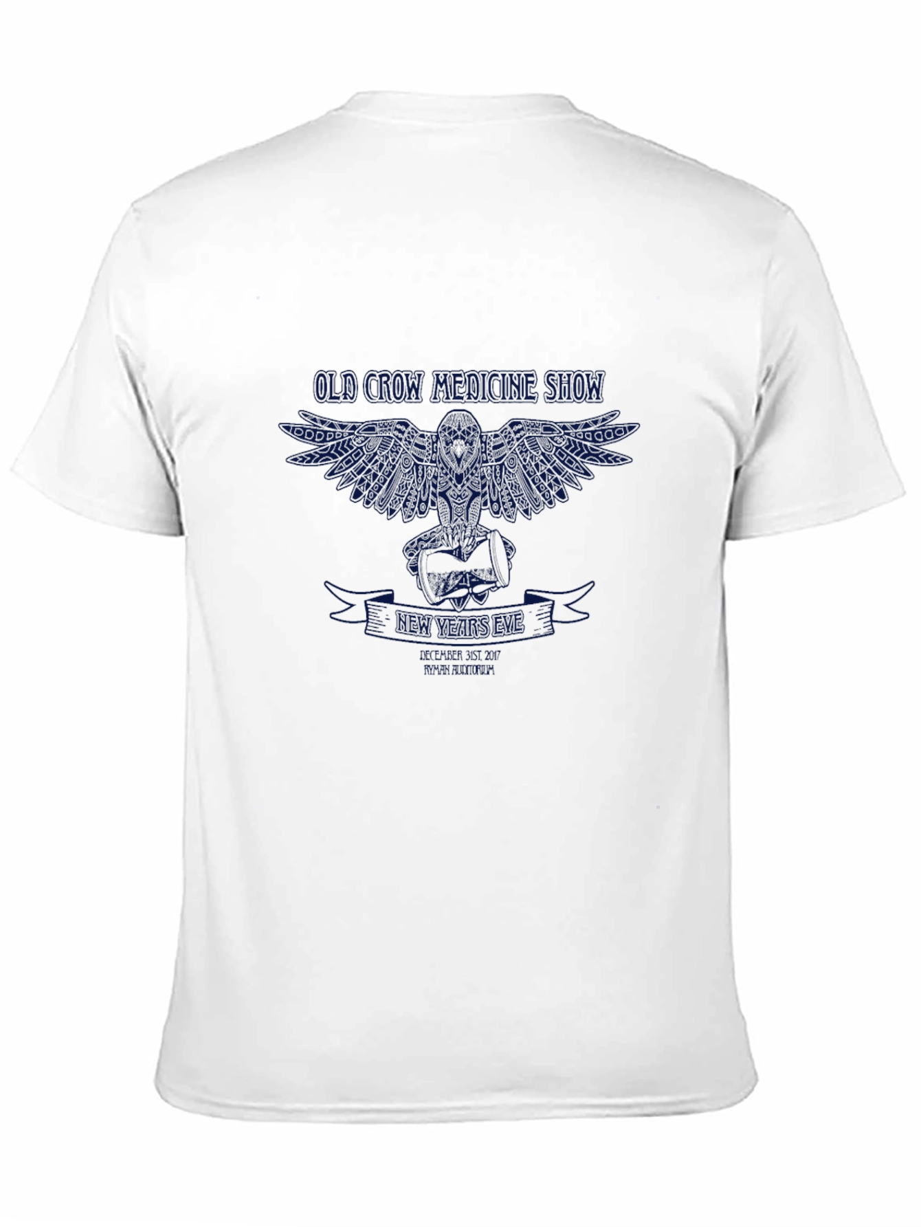 Mens Black Graphic Tee - Old Crow Medicine Show