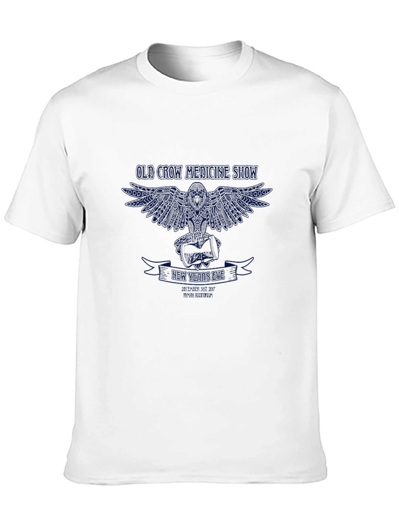Mens Black Graphic Tee - Old Crow Medicine Show