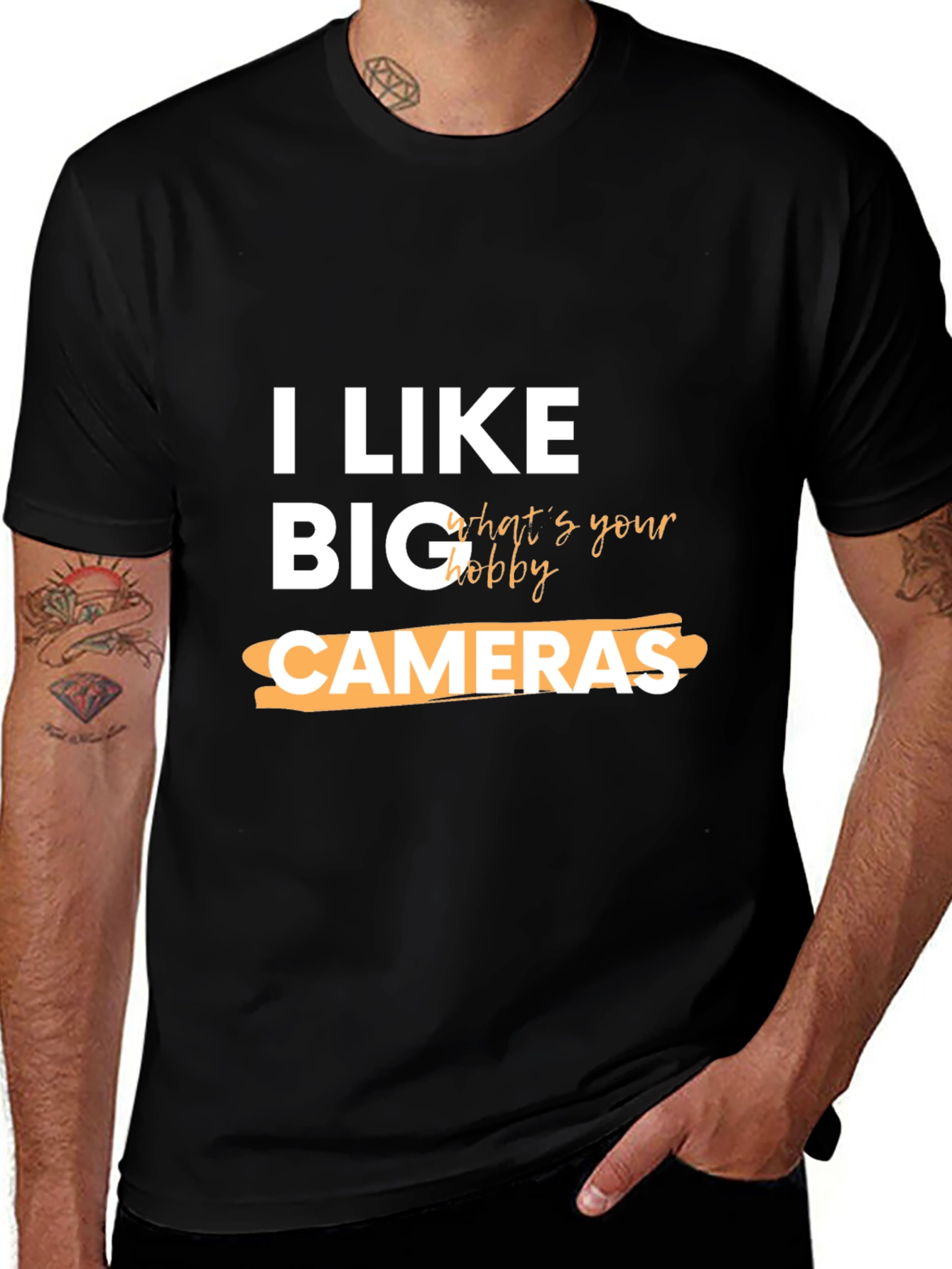 I Like Big Cameras Hobby T-Shirt