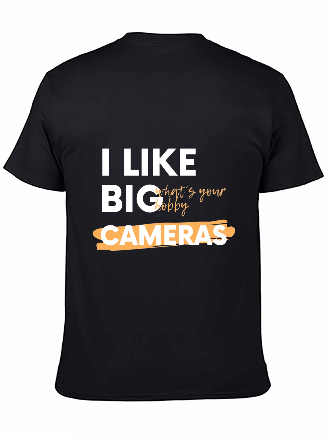 I Like Big Cameras Hobby T-Shirt