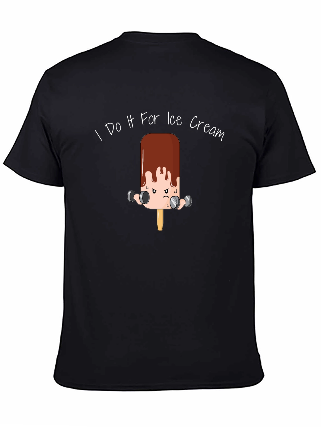 I Do It For Ice Cream Graphic T-Shirt