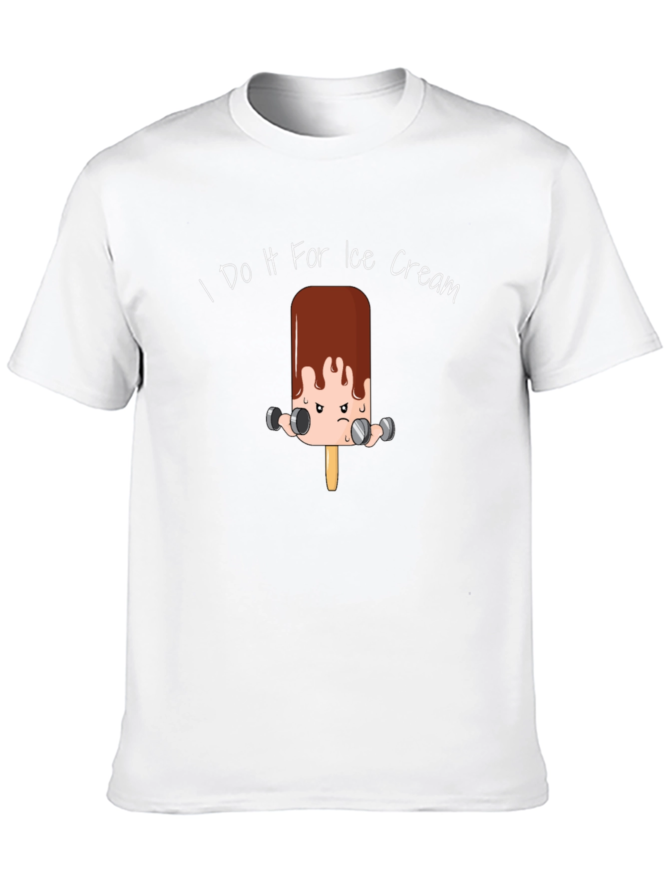 I Do It For Ice Cream Graphic T-Shirt