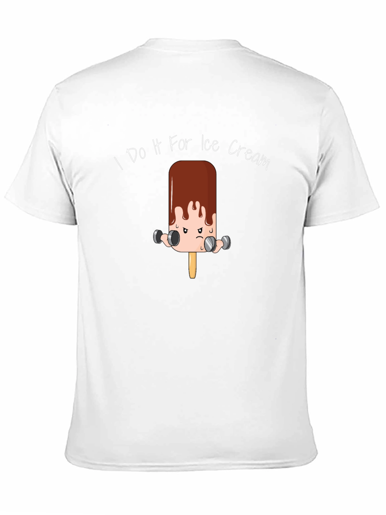 I Do It For Ice Cream Graphic T-Shirt