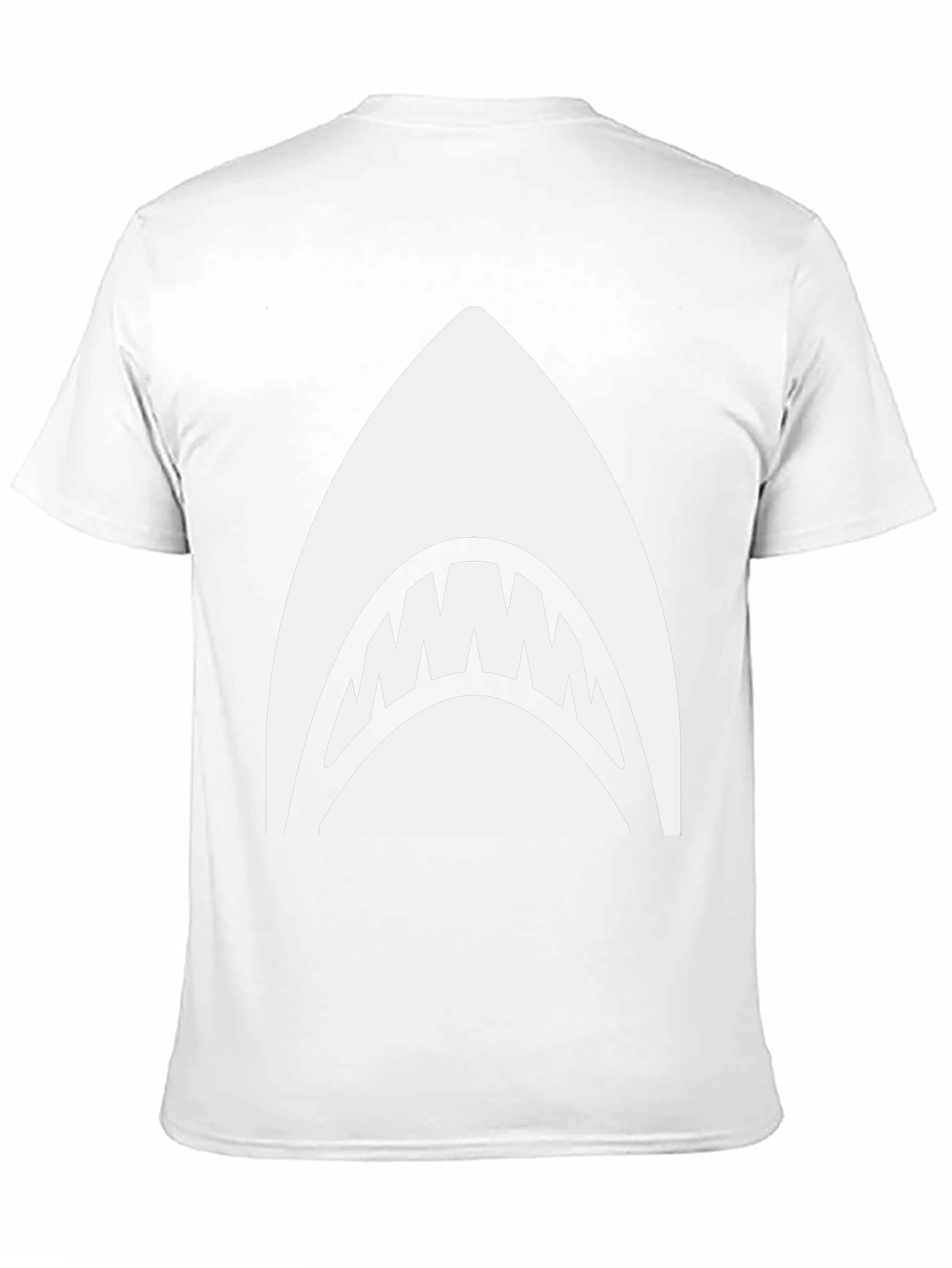 Shark Bite Graphic T-Shirt - Cool Black Tee