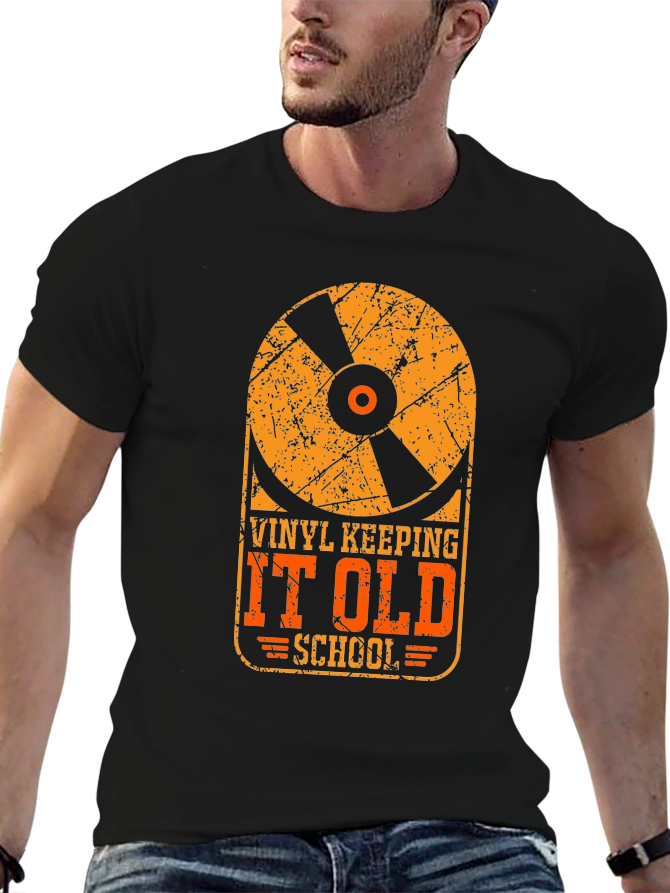 Vinyl Keeping It Old School T-Shirt