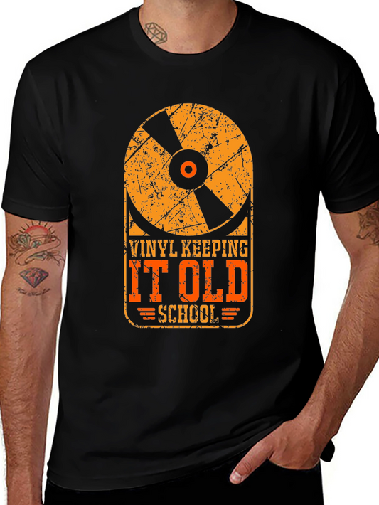 Vinyl Keeping It Old School T-Shirt