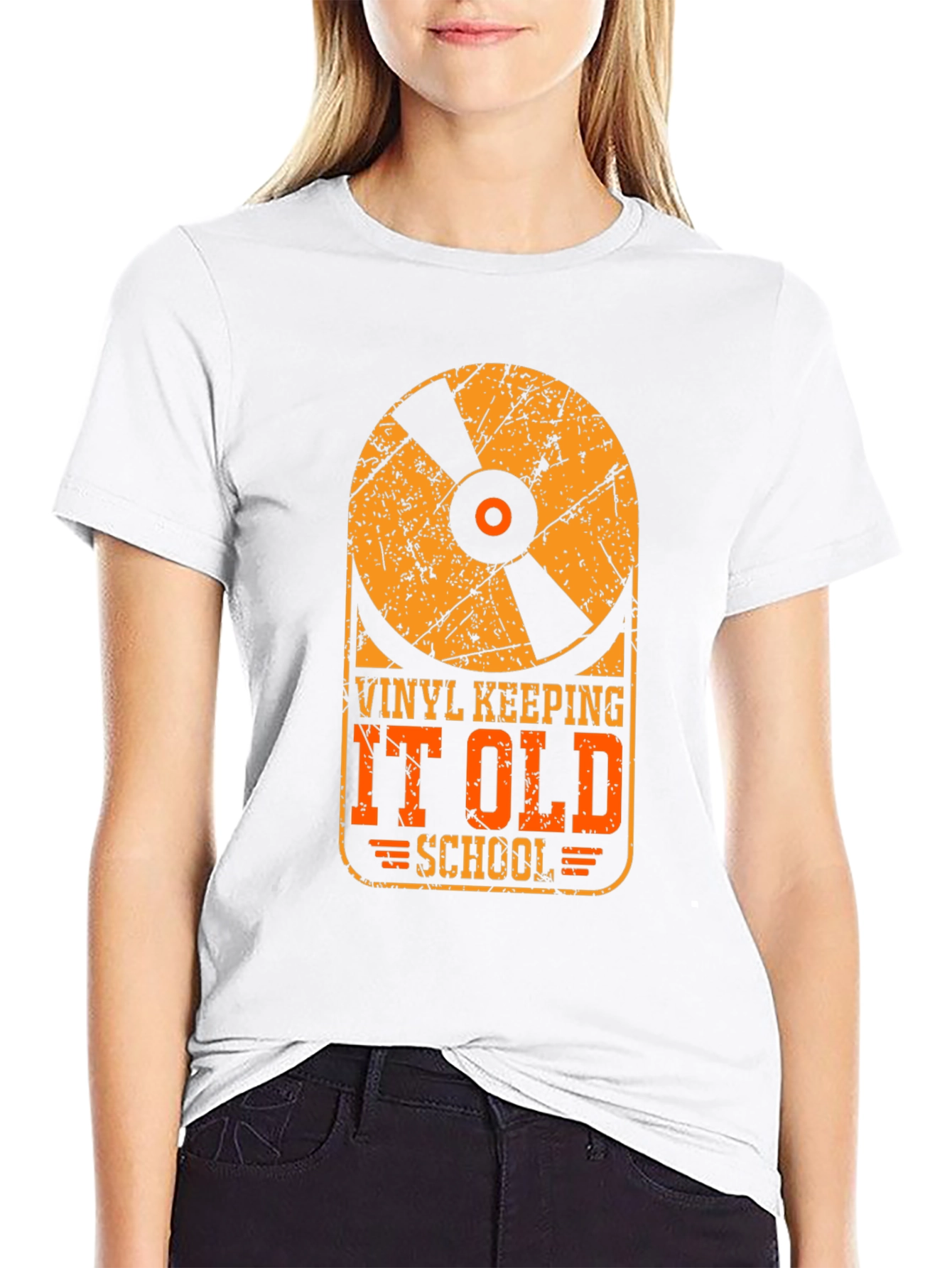 Vinyl Keeping It Old School T-Shirt