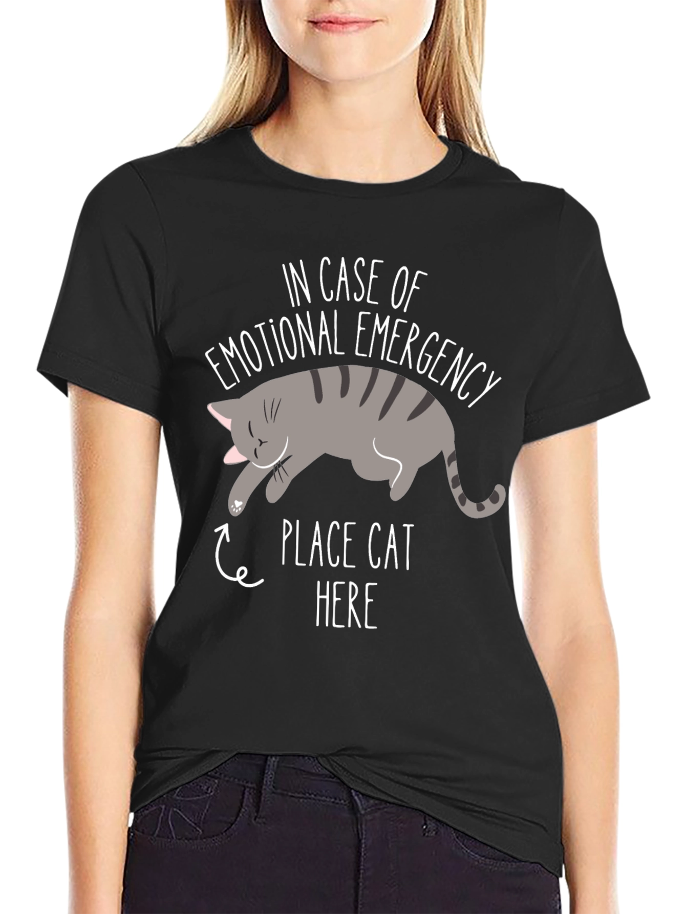 Emotional Emergency Cat T-Shirt