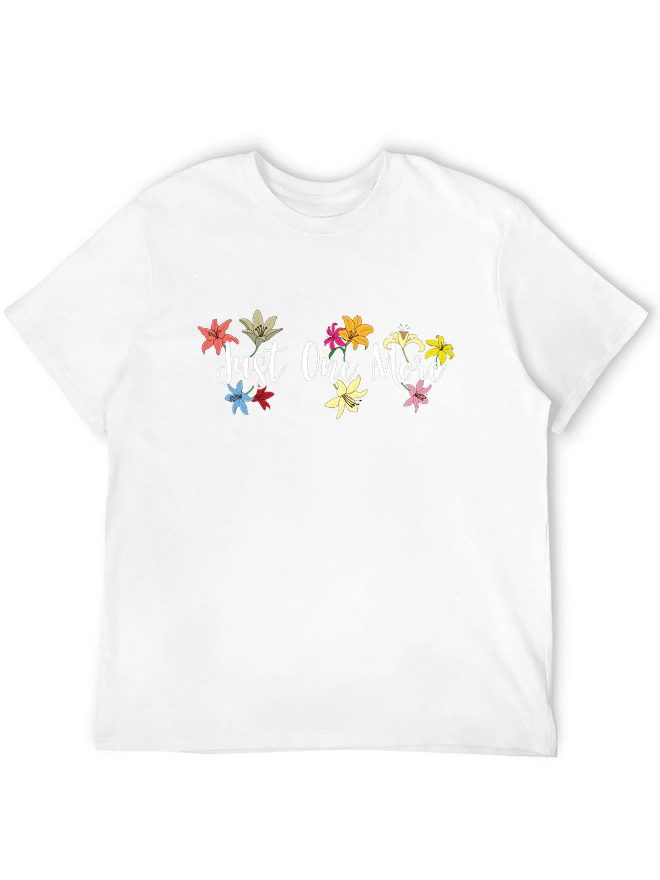 Just One More Floral T-Shirt