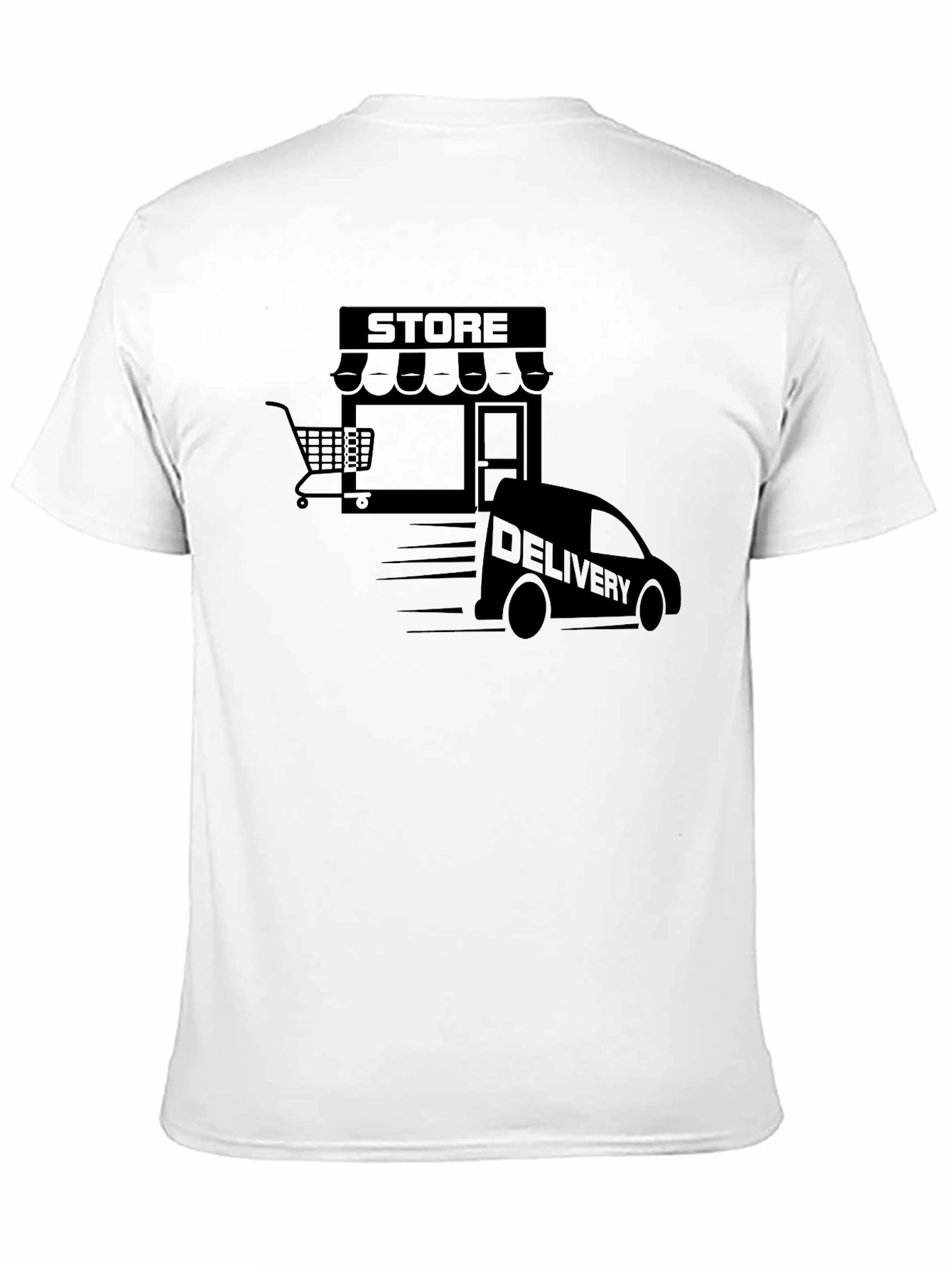 Store Delivery Black T-Shirt