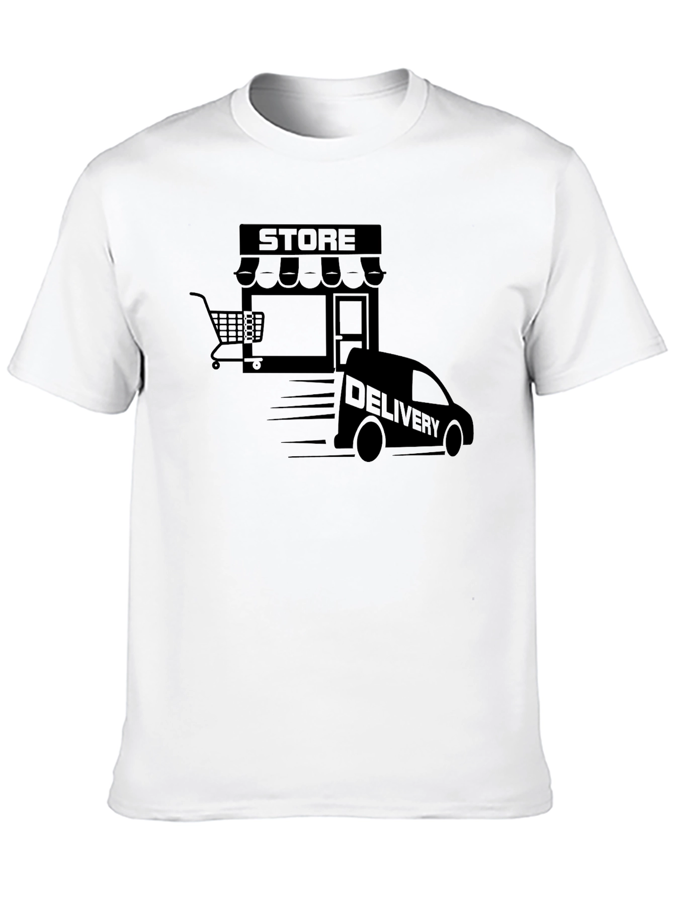Store Delivery Black T-Shirt