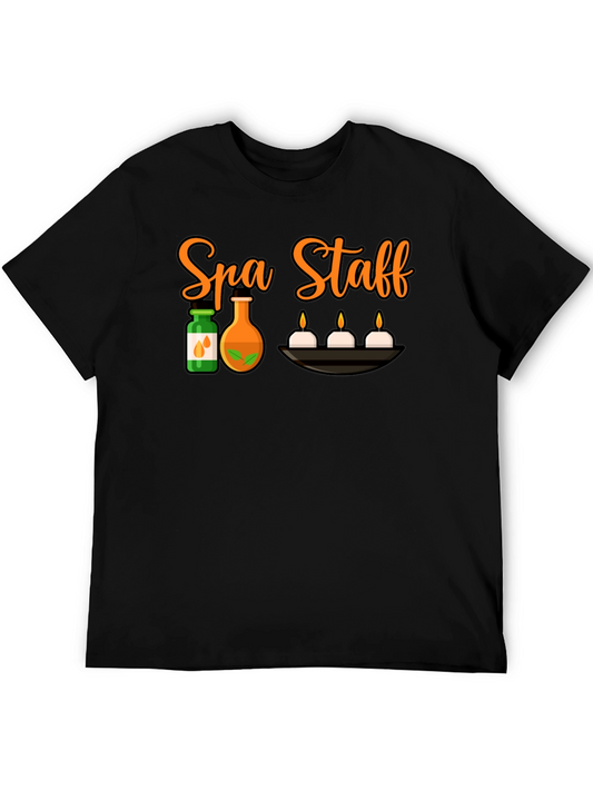 Spa Staff Black T-Shirt