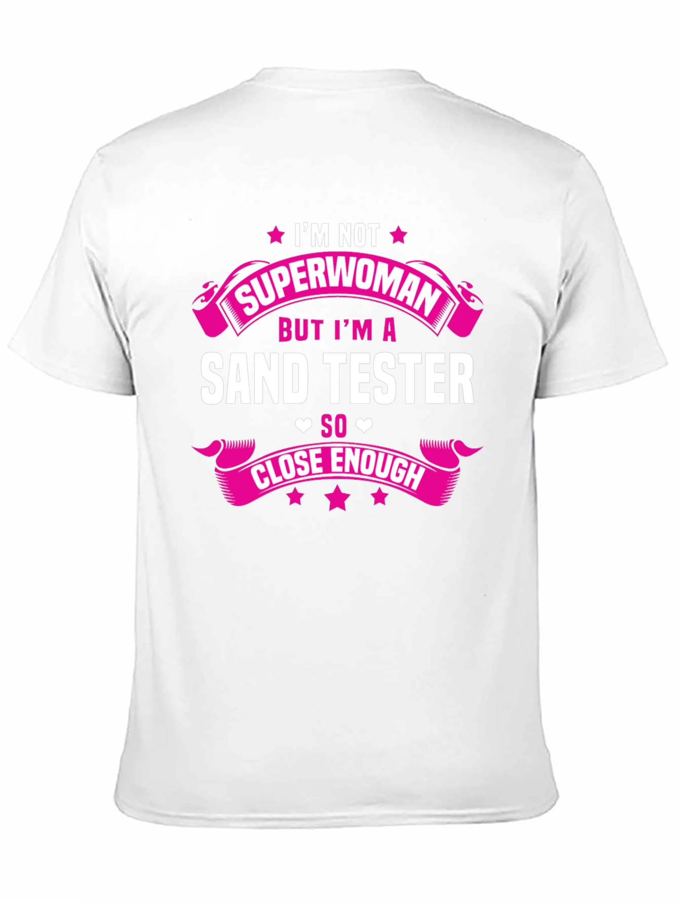 Sand Tester T-Shirt Funny Job Tee
