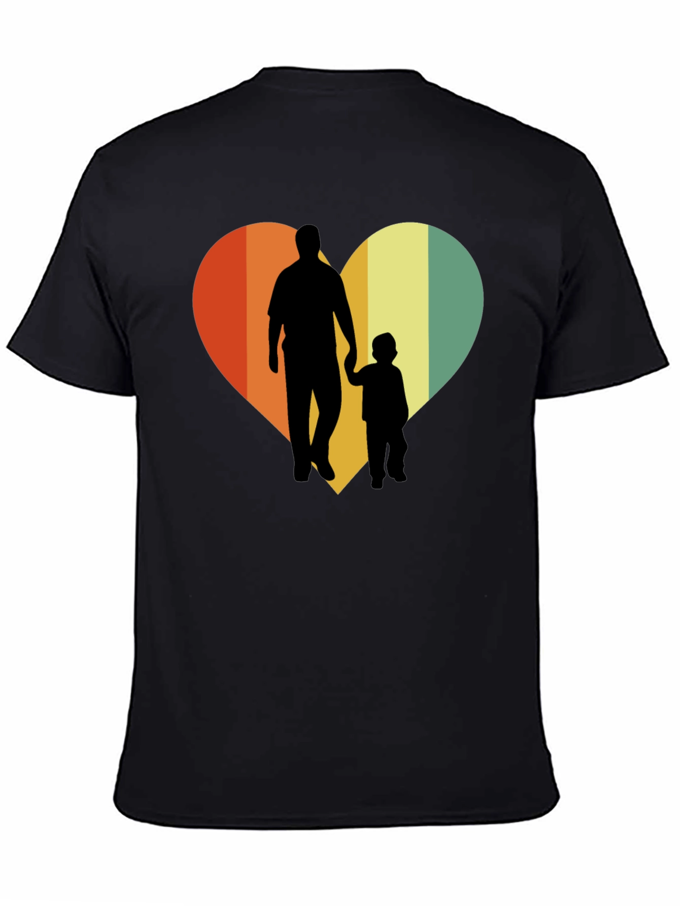 Dad & Son Heart Graphic Tee